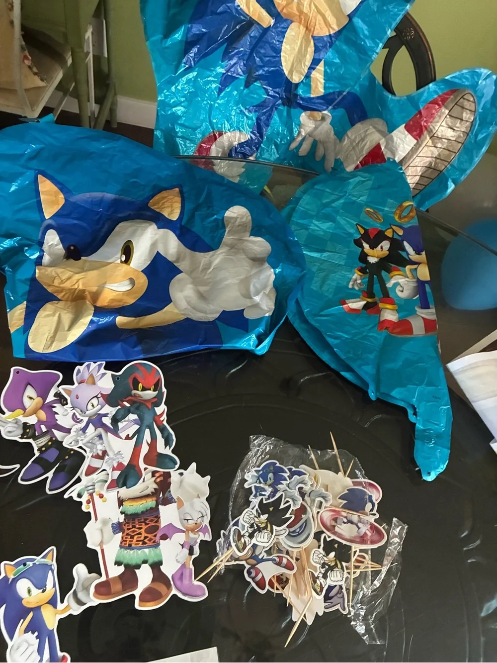 Sonic the Hedgehog birthday party bundle